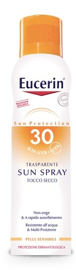 EUCERIN SUN SPRAY TOCCO SECCO SPF30 200 ML - farmascienza.it