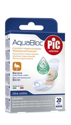 CEROTTO PIC AQUABLOC 19X72MM ANTIBATTERICO 20 PEZZI - farmascienza.it