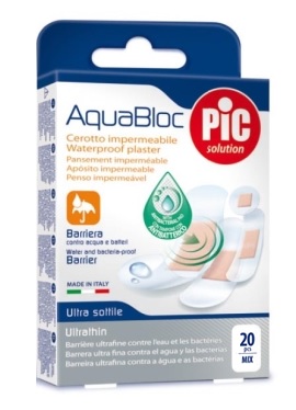 CEROTTO PIC AQUABLOC MIX ANTIBATTERICO 20 PEZZI - farmascienza.it