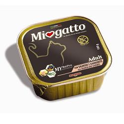 MIOGATTO ADULT SALMONE/GAMBERETTI GRAIN FREE 100 G - farmascienza.it