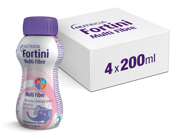 FORTINI MULTI FIBRE GUSTO FRAGOLA 200 ML - farmascienza.it