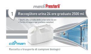 CONTENITORE URINA 24 ORE MEDIPRESTERIL - farmascienza.it