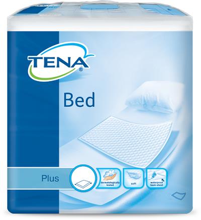 TRAVERSA PER INCONTINENZA NON RIMBOCCABILE TENA BED PLUS 60X40CM 40 PEZZI - farmascienza.it