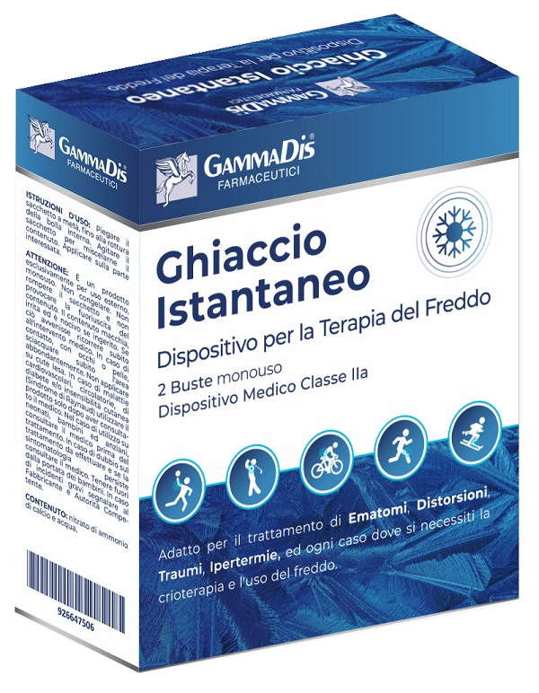 GHIACCIO ISTANTANEO TNT GAMMADIS 2 PEZZI GAMMADIS - farmascienza.it