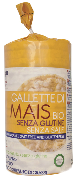 FSC GALLETTE DI MAIS SENZA SALE BIOLOGICHE 110 G - farmascienza.it