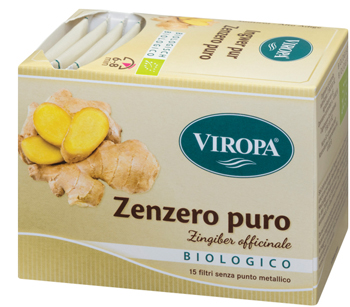 VIROPA ZENZERO PURO BIO 15 BUSTINE - farmascienza.it