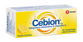 CEBION EFFERVESCENTE VITAMINA C LIMONE 10 COMPRESSE - farmascienza.it