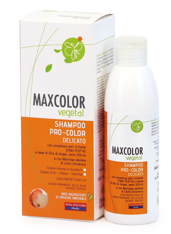 MAXCOLOR VEGETAL SHAMPOO PROTETTIVO PROCOLOR 200 ML - farmascienza.it