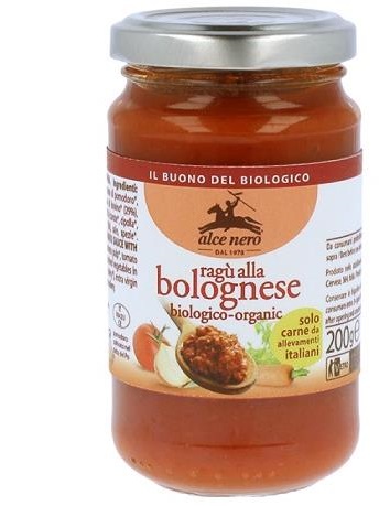 RAGU' ALLA BOLOGNESE BIO 200 G - farmascienza.it