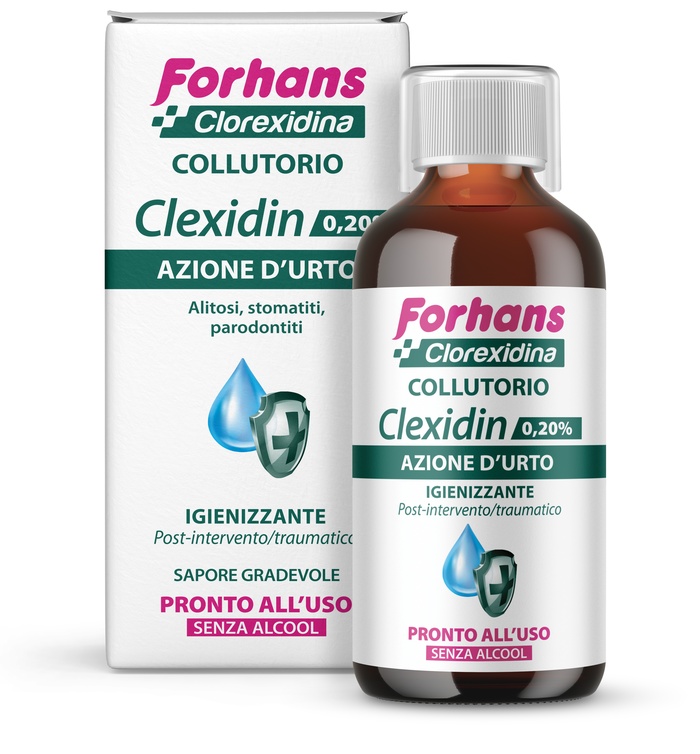 FORHANS CLEXIDIN 0,20 SENZA ALCOOL 200 ML - farmascienza.it