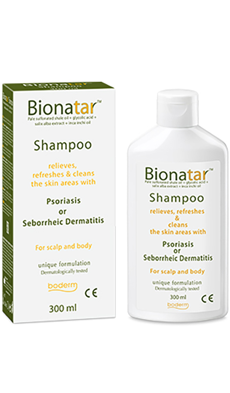 BIONATAR SHAMPOO INDICATO IN PRESENZA DI SINTOMI DI PSORIASI E DERMATITE SEBORROICA 200 ML - farmascienza.it