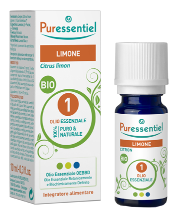 PURESSENTIEL LIMONE OLIO ESSENZIALE BIO 10 ML - farmascienza.it