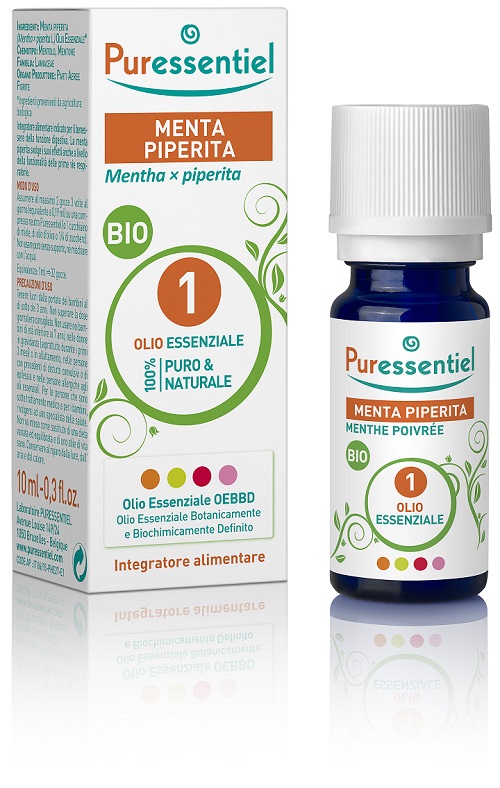 PURESSENTIEL MENTA PIPERITA OLIO ESSENZIALE BIO 10 ML - farmascienza.it