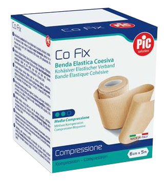 BENDA ELASTICA PIC CO FIX AUTOADESIVA 12X5CM MEDIUM - farmascienza.it