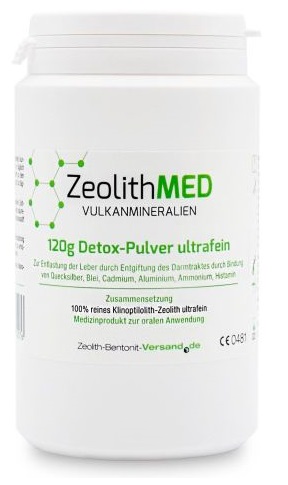 ZEOLITHMED MINERALI VULCANICI DETOX POLVERE ULTRAFINE 120 G - farmascienza.it