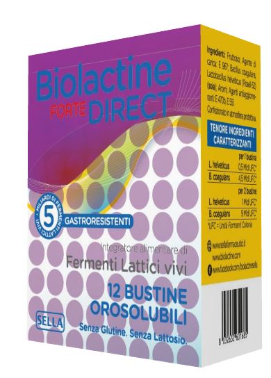 BIOLACTINE FORTE DIRECT 12 BUSTINE - farmascienza.it
