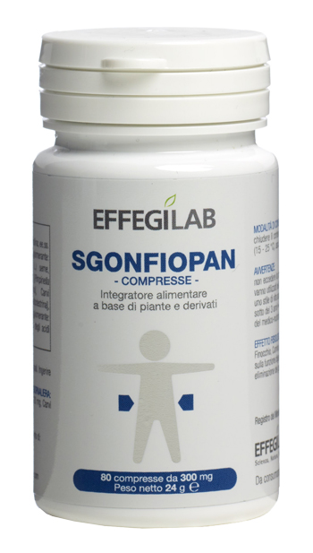 SGONFIOPAN 80 COMPRESSE - farmascienza.it