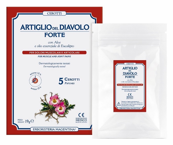 ARTIGLIO DEL DIAVOLO FORTE CEROTTO 5 PEZZI - farmascienza.it