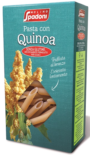 MOLINO SPADONI QUINOA SENZA GLUTINE PENNE 500 G - farmascienza.it