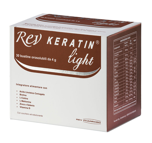 REV KERATIN LIGHT 30 BUSTE 120 G - farmascienza.it