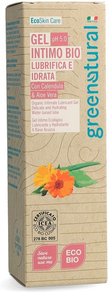 GREENATURAL GEL INTIMO IDRATANTE A BASE ACQUOSA 100 ML - farmascienza.it