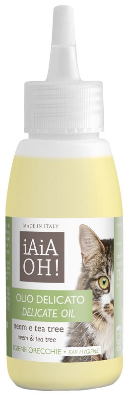 IAIAOH GATTO OLIO DELICATO IGIENE ORECCHIE 75 ML - farmascienza.it