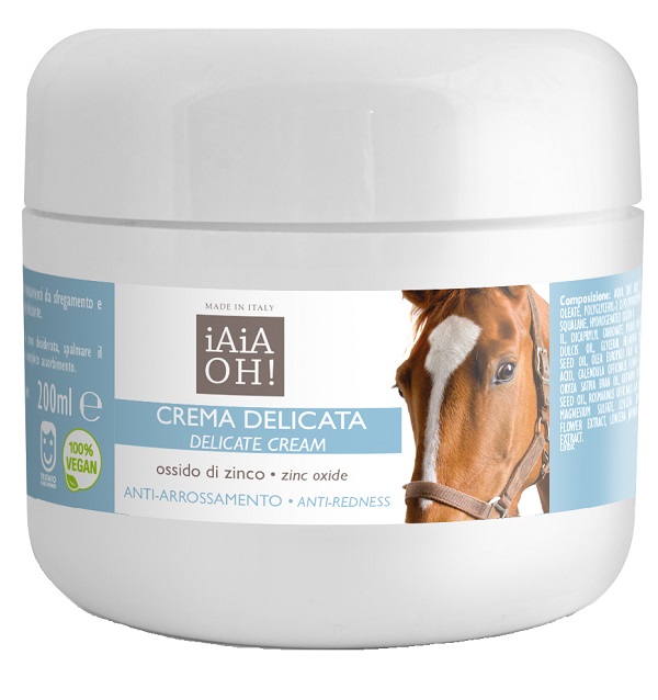 IAIAOH CAVALLO CREMA DELICATA ALL'OSSIDO DI ZINCO 200 ML - farmascienza.it