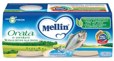 MELLIN OMOGENEIZZATO ORATA 2X80 G - farmascienza.it