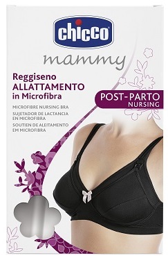 CHICCO MAMMY REGGISENO MICROFIBRA ALLATTAMENTO NERO 6C - farmascienza.it