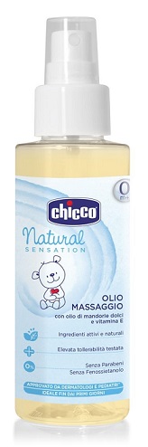 CHICCO OLIO MASSAGGIO NATURAL SENSATION 100 ML - farmascienza.it
