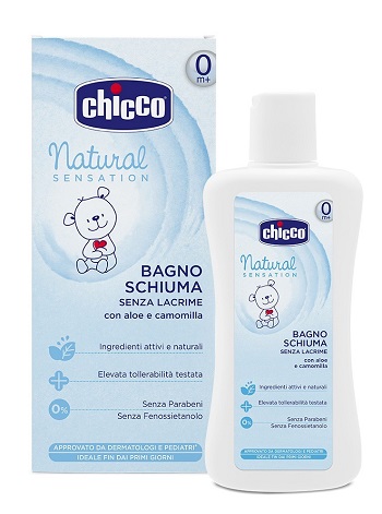CHICCO BAGNOSCHIUMA NATURAL SENSATION 500 ML - farmascienza.it