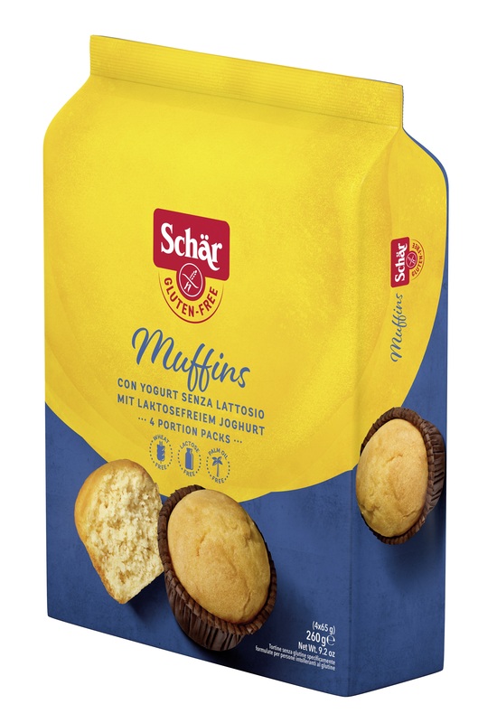SCHAR MUFFINS SENZA LATTOSIO 4 PORZIONI DA 65 G - farmascienza.it