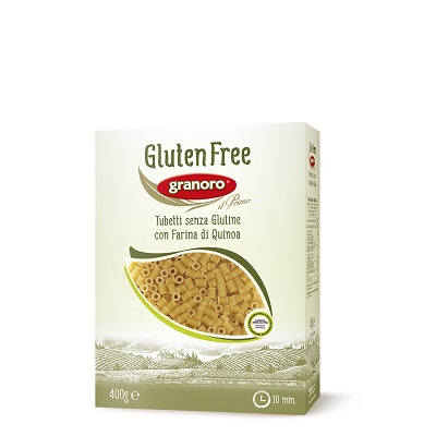 GLUTEN FREE GRANORO TUBETTI 400 G - farmascienza.it