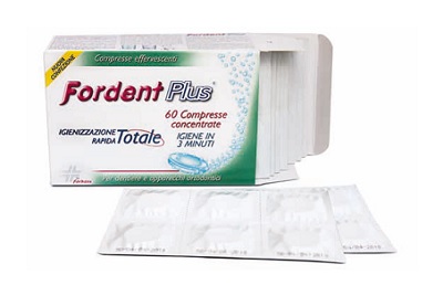 FORDENT PLUS 60 COMPRESSE CONCENTRATE PER DENTIERE E APPARECCHI ORTODONTICI - farmascienza.it