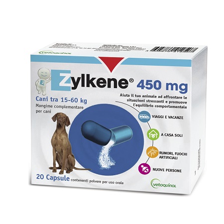 ZYLKENE CANI 20 CAPSULE DA 450 MG - farmascienza.it