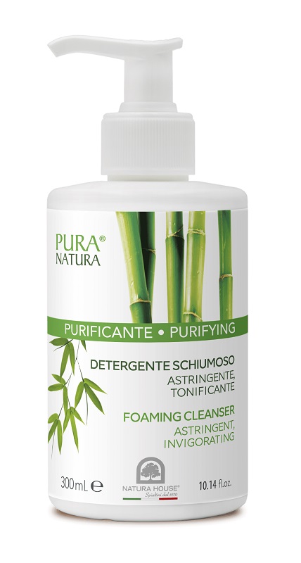 PURANATURA PURIFICANTE DETERGENTE SCHIUMOSO ASTRINGENTE E TONIFICANTE 300 ML - farmascienza.it