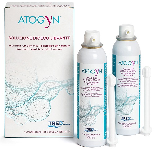ATOGYN DISPOSITIVO IGIENE VAGINALE E RIPRISTINO PH FISIOLOGICO BAG ON VALVE 2 PEZZI DA 125ML - farmascienza.it