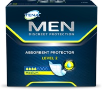 PANNOLONE SAGOMATO MASCHILE TENA MEN LIVELLO 2 20 PEZZI - farmascienza.it