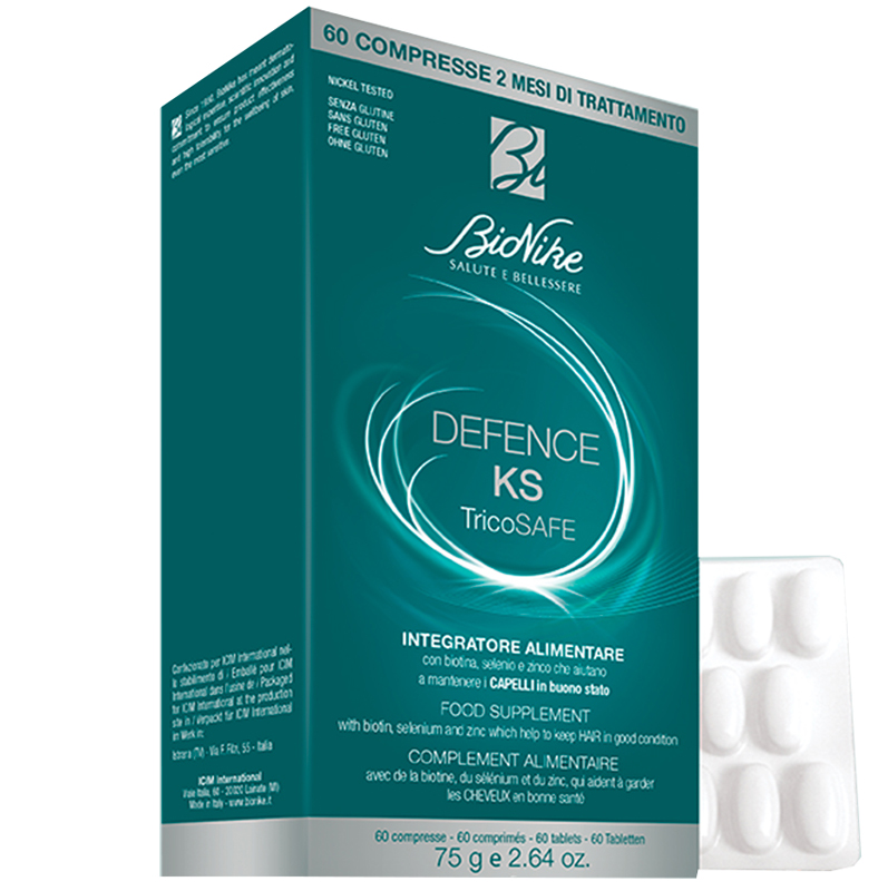 DEFENCE KS TRICOSAFE 36 COMPRESSE - farmascienza.it