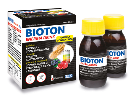 BIOTON ENERGIA DRINK 4 FLACONCINI X 50 ML - farmascienza.it