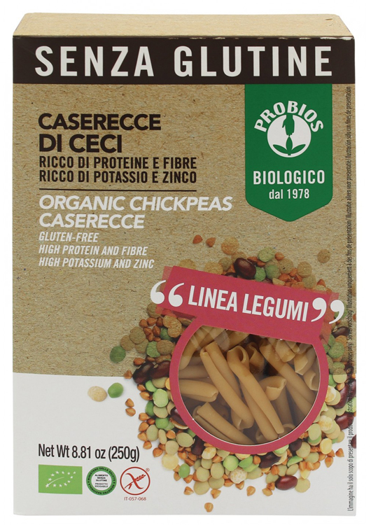 SPECIALITA' 100% LEGUMI CASERECCE CECI 250 G - farmascienza.it