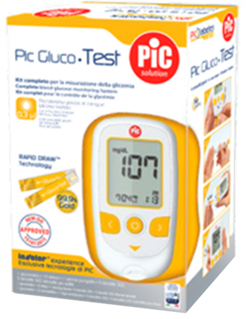 PIC GLUCOTEST KIT GLUCOMETRO - farmascienza.it