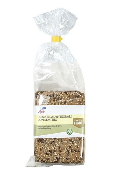 LA FINESTRA SUL CIELO CRISPBREAD INTEGRALI CON SEMI BIO 200 G - farmascienza.it