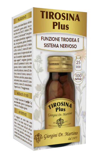 TIROSINA PLUS 100 PASTIGLIE - farmascienza.it
