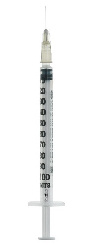 SIRINGA PER INSULINA EXTRAFINE 1ML 100 UI AGO REMOVIBILE 27 GAUGE 0,40X12 MM 1 PEZZO - farmascienza.it