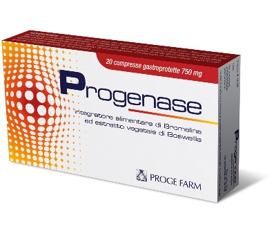 PROGENASE 20 COMPRESSE GASTROPROTETTE - farmascienza.it