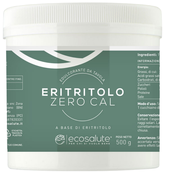 ERITRITOLO ZERO CAL 500 G - farmascienza.it
