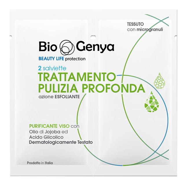 BIOGENYA SALVIETTE PULIZIA PROFONDA 2 PEZZI - farmascienza.it