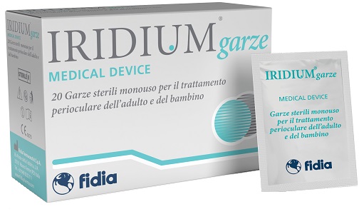 IRIDIUM GARZA OCULARE MEDICATA IN TESSUTO NON TESSUTO 20 PEZZI - farmascienza.it