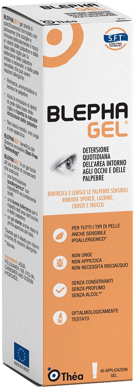BLEPHAGEL GEL DETERGENTE PALPEBRE TUBO 30G - farmascienza.it